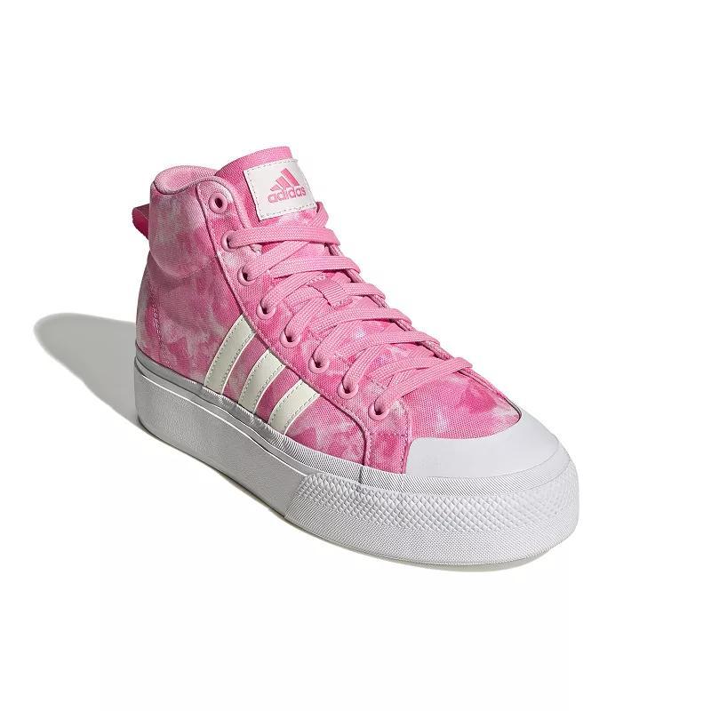 Womens adidas Bravada 2.0 Platform Mid Lifestyle Shoes Product Image