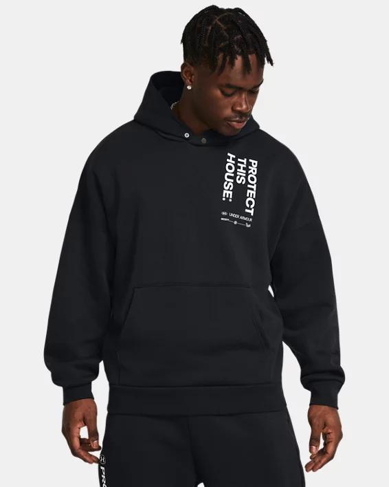 Men's UA Icon Fleece Hoodie Oversized PTH Hoodie Product Image