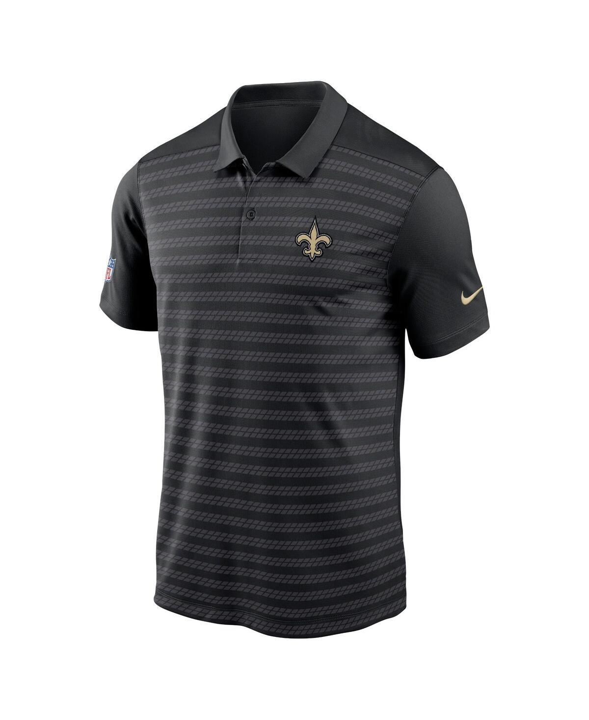 NIKE Men's Black New Orleans Saints 2024 Sideline Victory Performance Polo Product Image