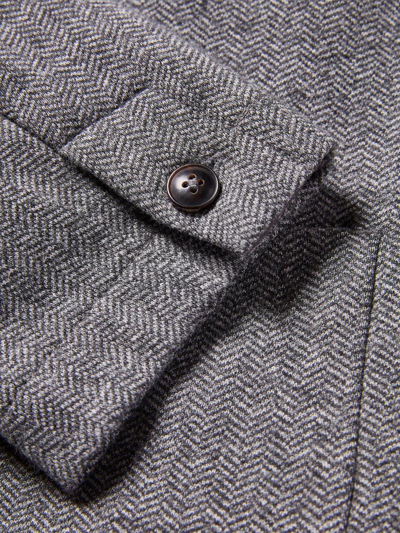 Inlet Herringbone Blazer - Steel Rock Herringbone Product Image