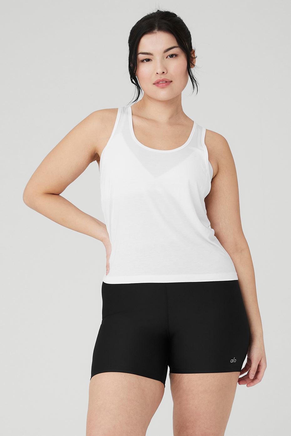 All Day Tank - White Female Product Image