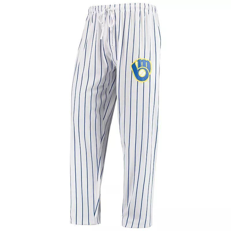 Mens Concepts Sport /Navy Milwaukee Brewers Vigor Lounge Pant Product Image