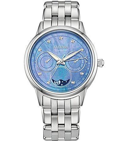 Citizen Womens Calendrier Analog Stainless Steel Bracelet Watch Product Image