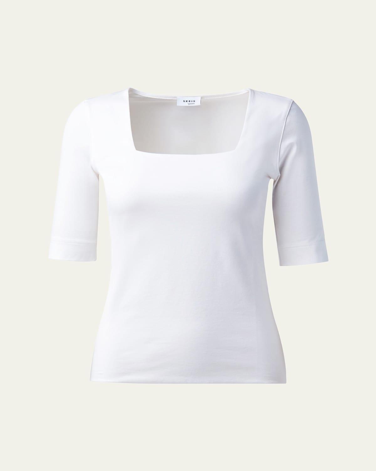 Womens Elements Jersey Square Neck Top Product Image