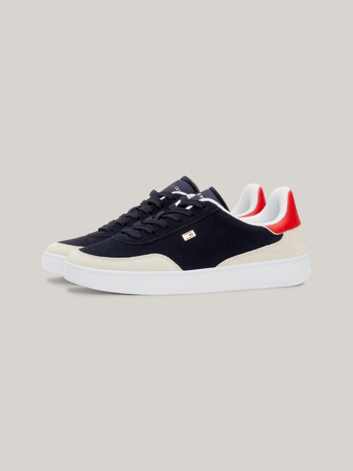 Tommy Hilfiger Women's Suede Cupsole Sneaker Product Image