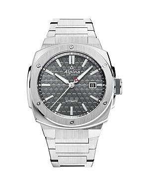 Alpina Mens Swiss Automatic Alpiner Extreme Stainless Steel Bracelet Watch 41mm - Silver-tone Product Image