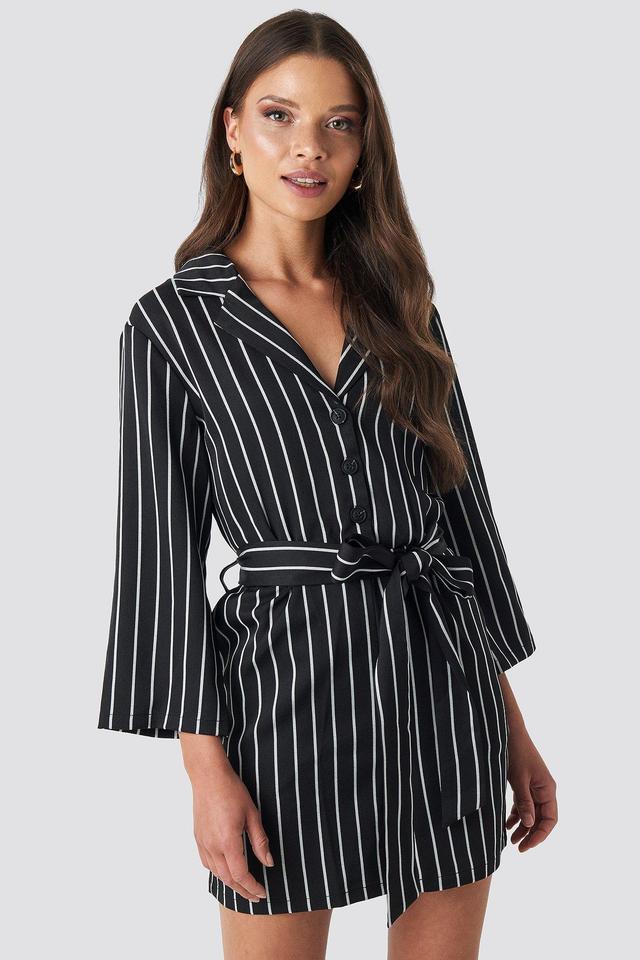 Striped Playsuit Product Image