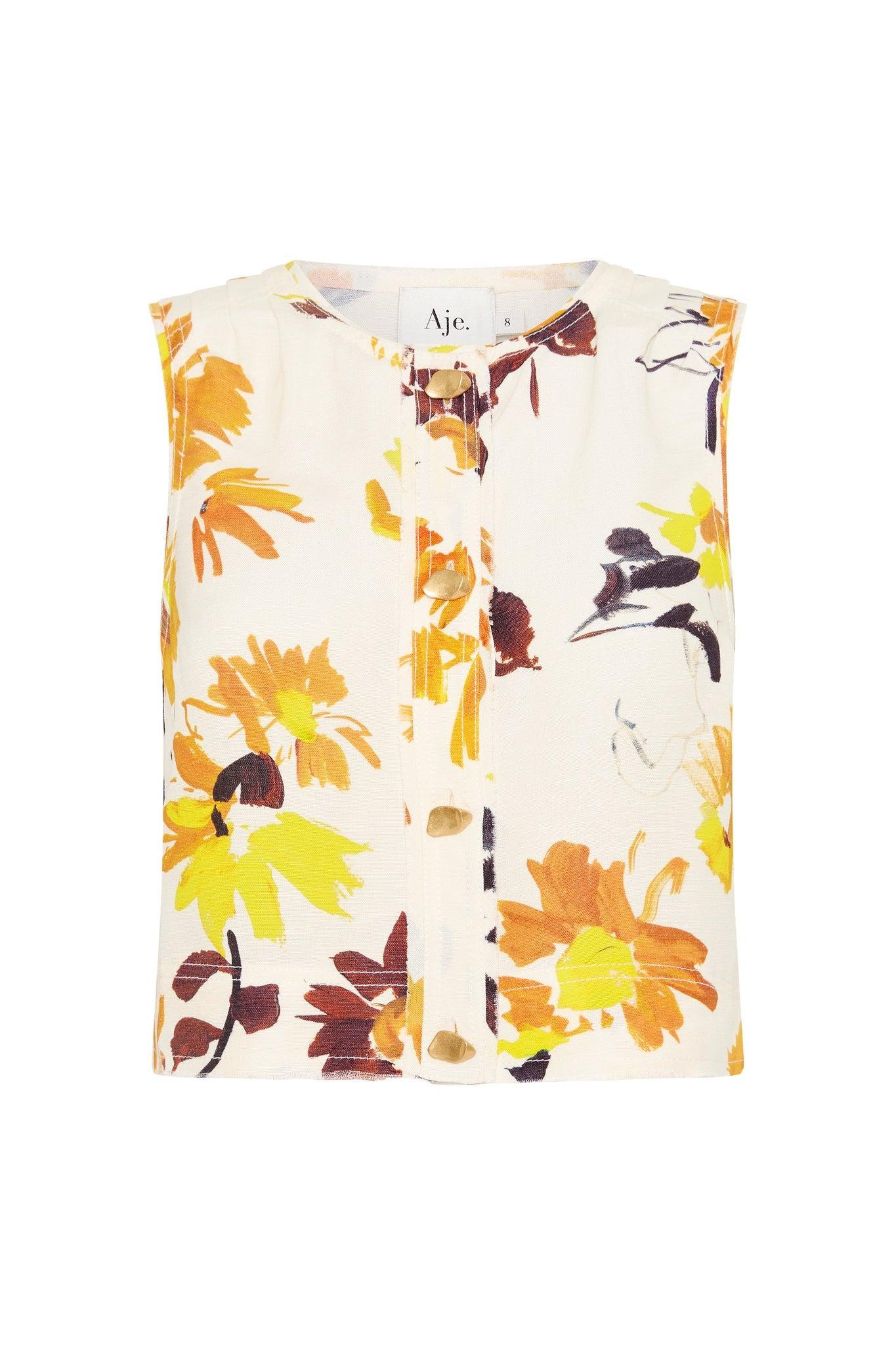 Bessie Floral Shell Top Product Image