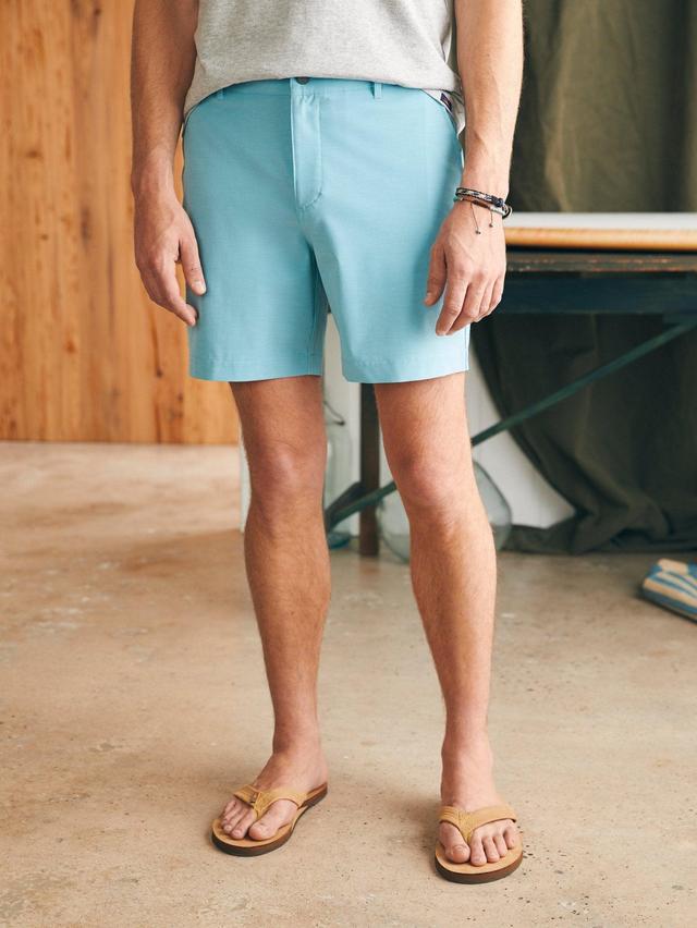 All Day Shorts (7" Inseam) - Turquoise Sky Male Product Image