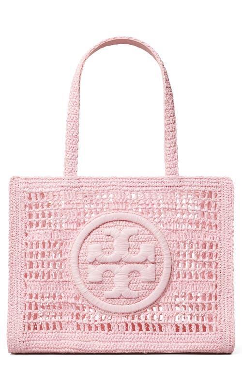 Small Ella Crocheted Tote In Rosette Product Image