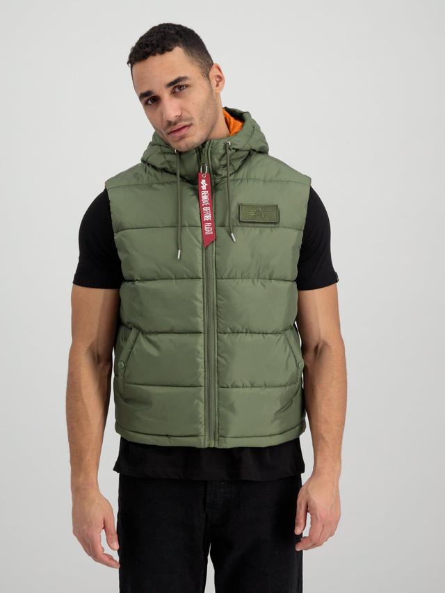 HOODED PUFFER VEST Product Image