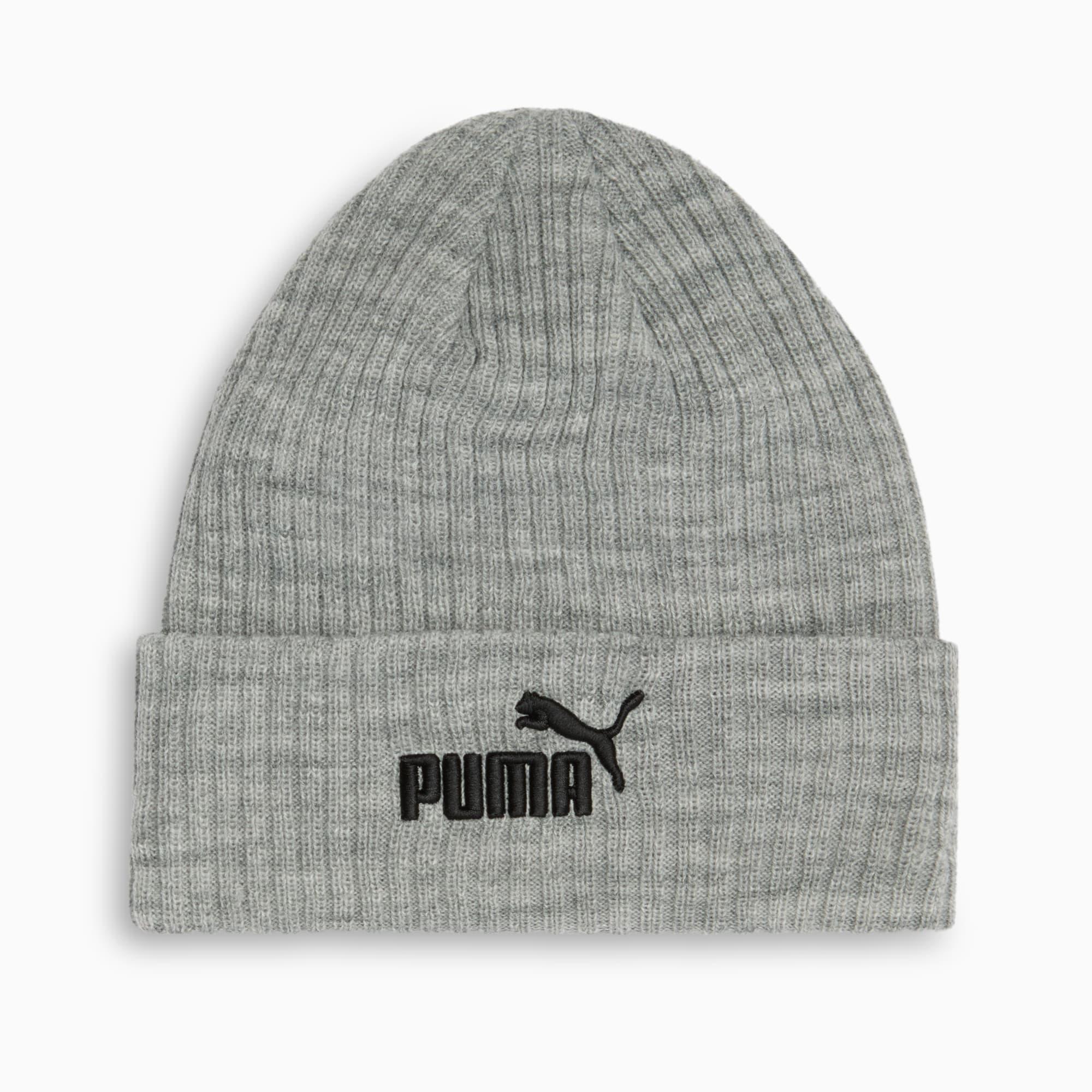 PUMA Logo Ribbed Cuff Beanie Product Image