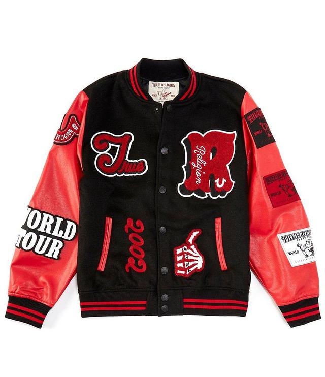 True Religion Long Sleeve Varsity Jacket Product Image