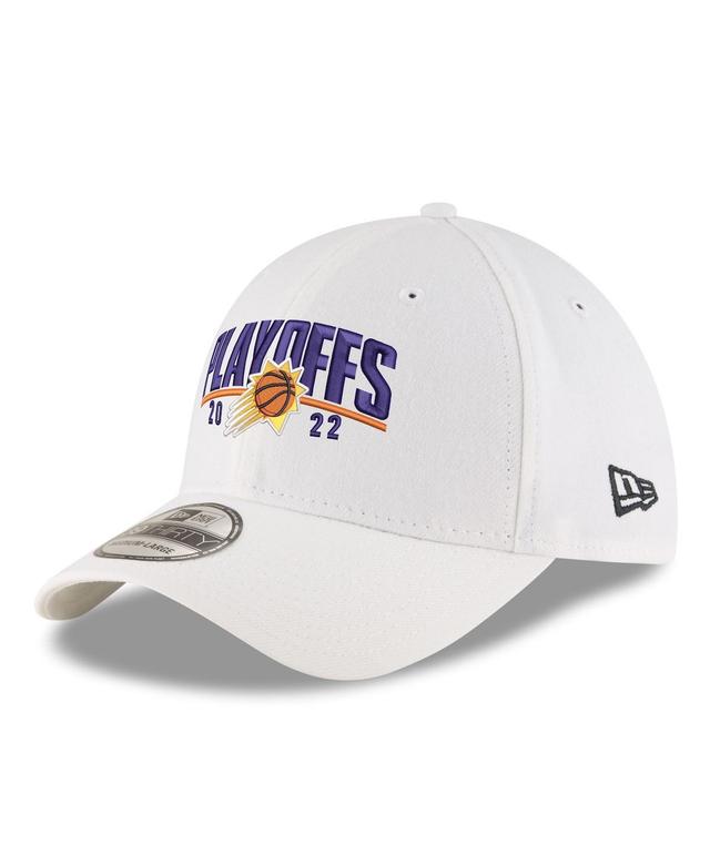 Mens New Era White Phoenix Suns 2022 Nba Playoffs Arch 39THIRTY Flex Hat Product Image