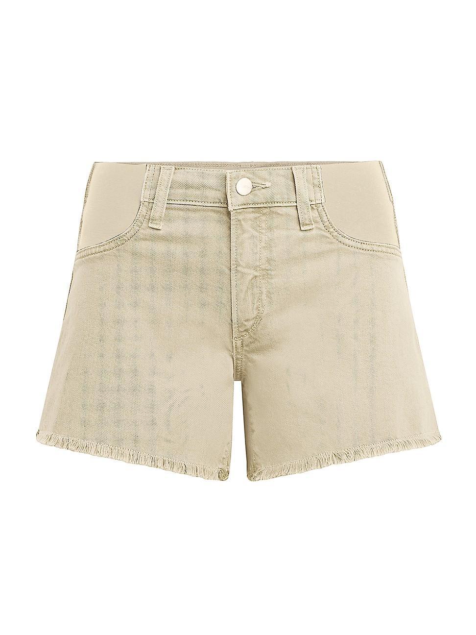 Womens Ozzie Maternity Denim Shorts Product Image