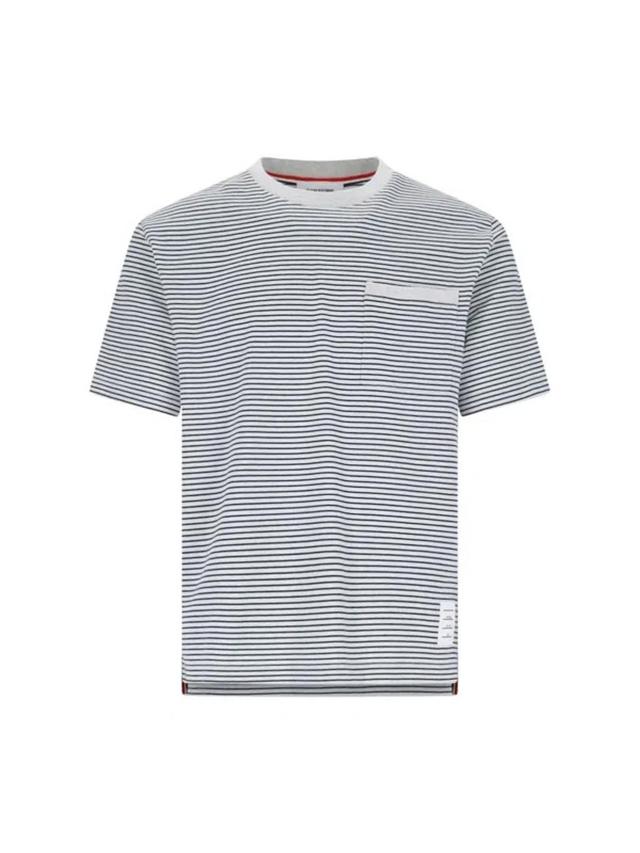 Stripe T-shirt In Blue Product Image