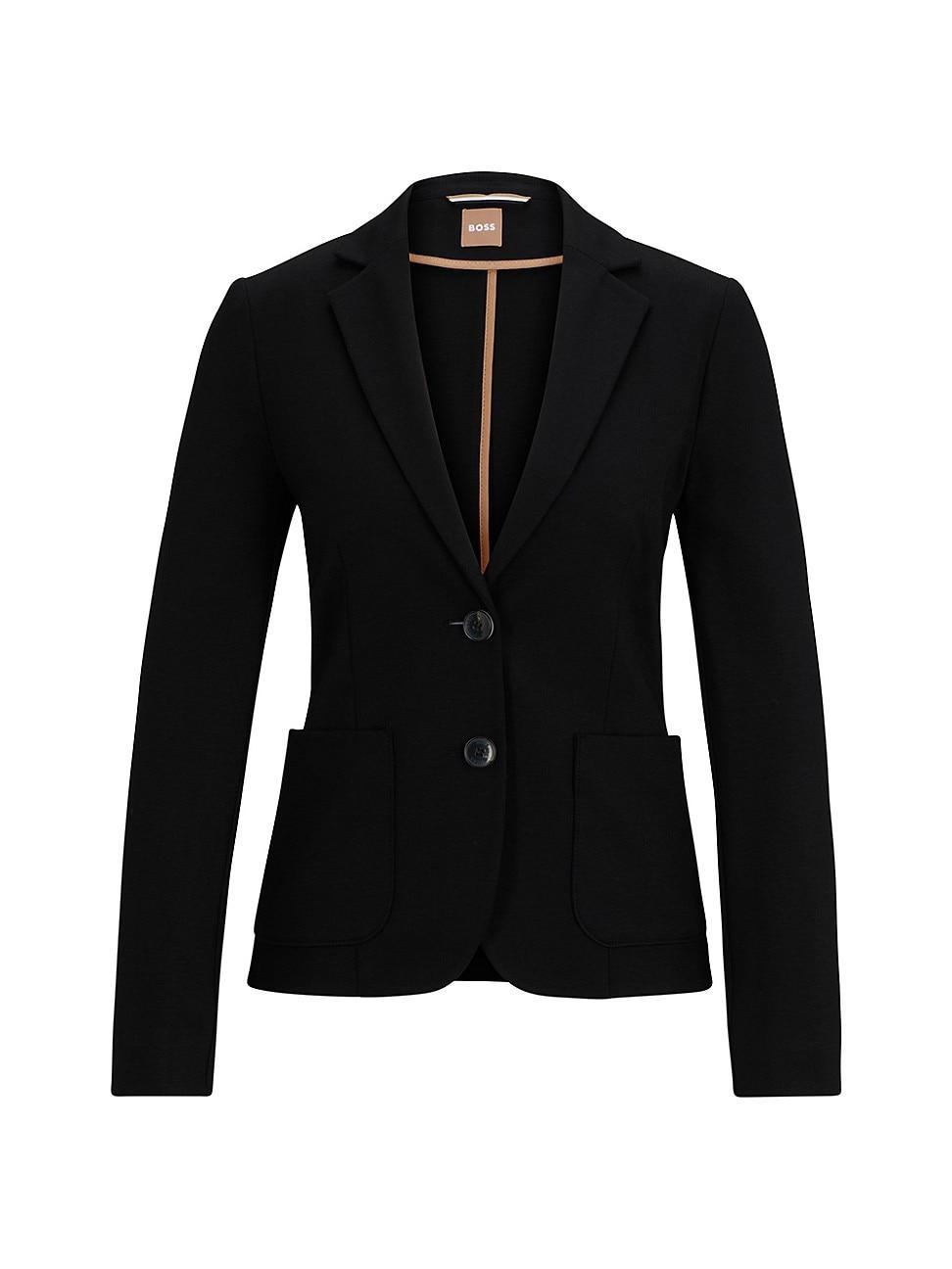 Womens Extra Slim Fit Blazer In Stretch Fabric Product Image