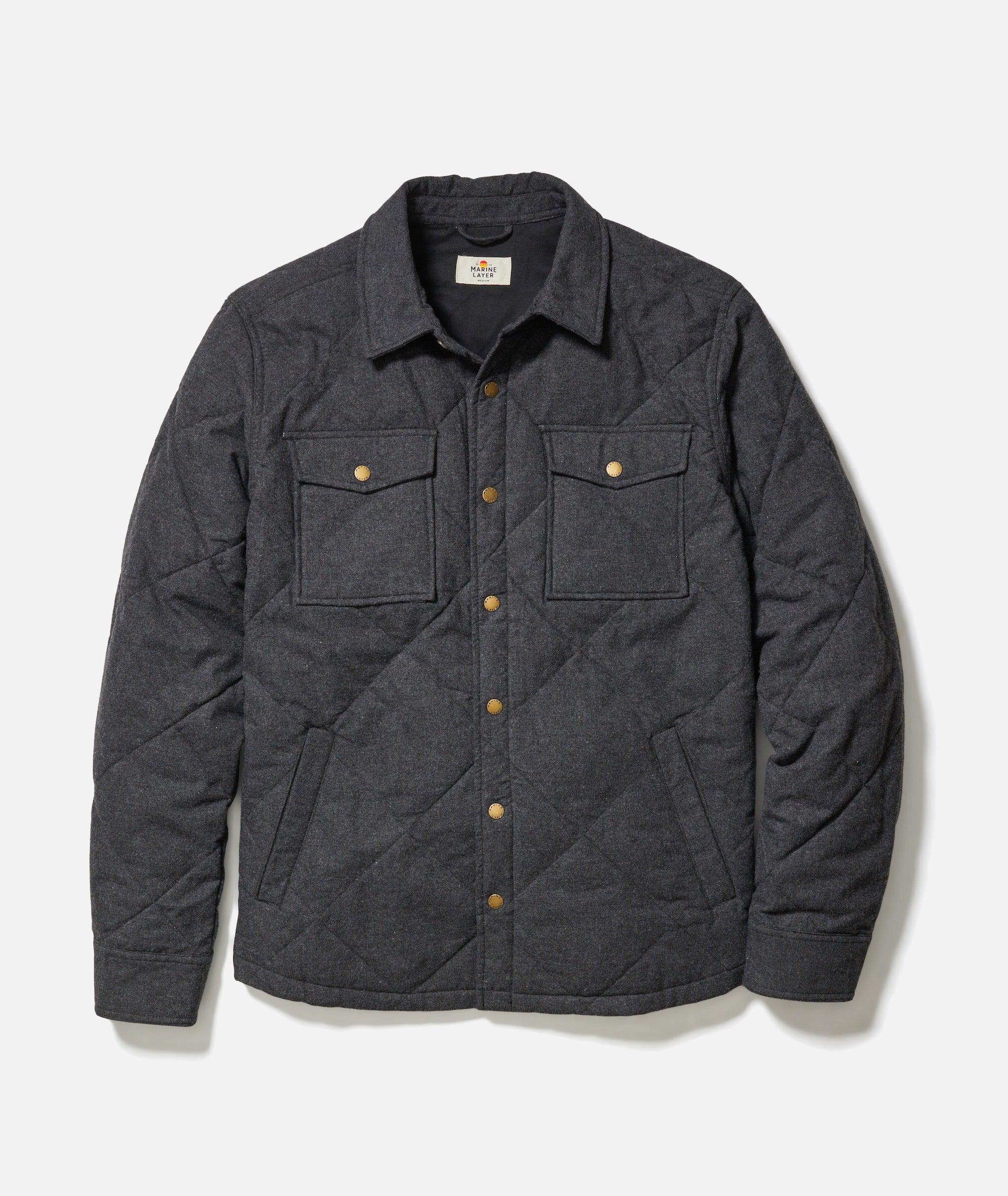 Olin Quilted Overshirt Product Image