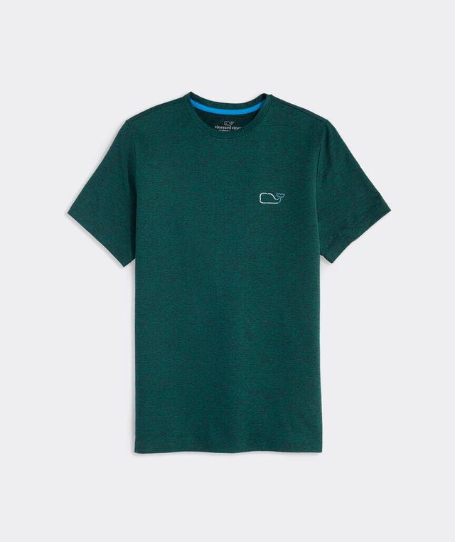 On-The-Go Whale Outline Short-Sleeve Harbor Performance Tee Product Image