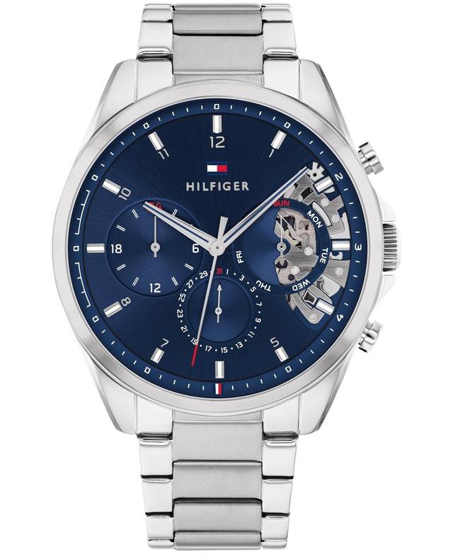 Tommy Hilfiger Mens Chronograph Stainless Steel Bracelet Watch 44mm Product Image