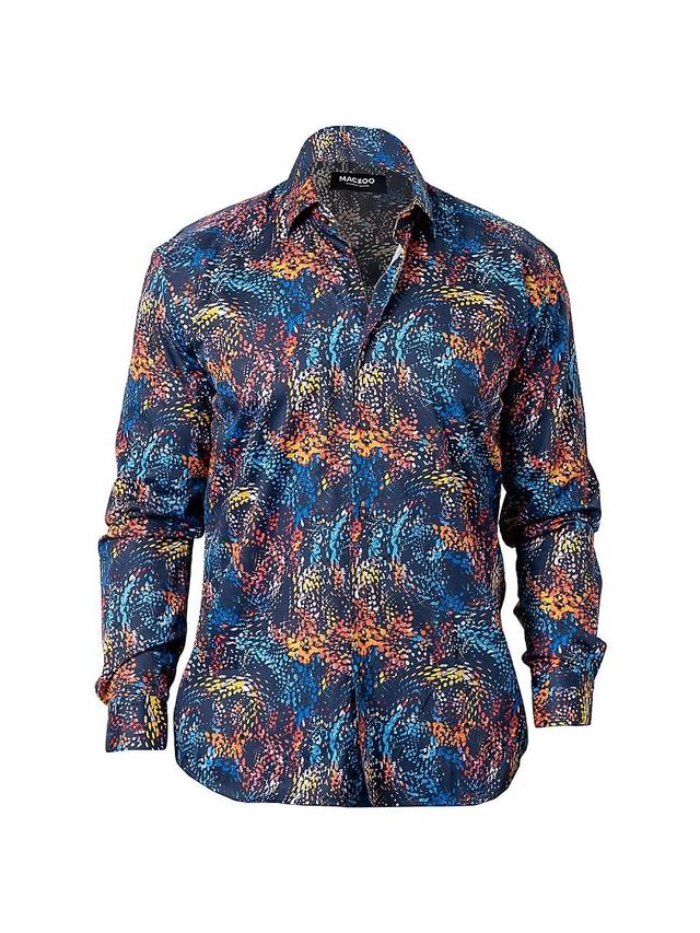 Mens Fibonacci Paintspalsh Shirt Product Image