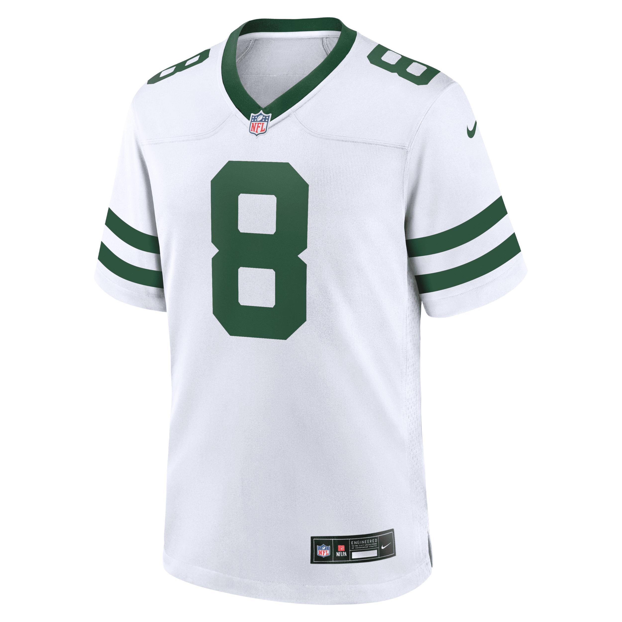 Mens Nike Aaron Rodgers Legacy New York Jets Game Jersey Product Image