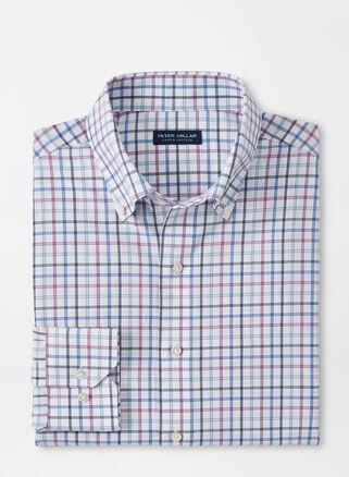 Mens Crown Crafted Kimball Performance Poplin Sport Shirt Product Image