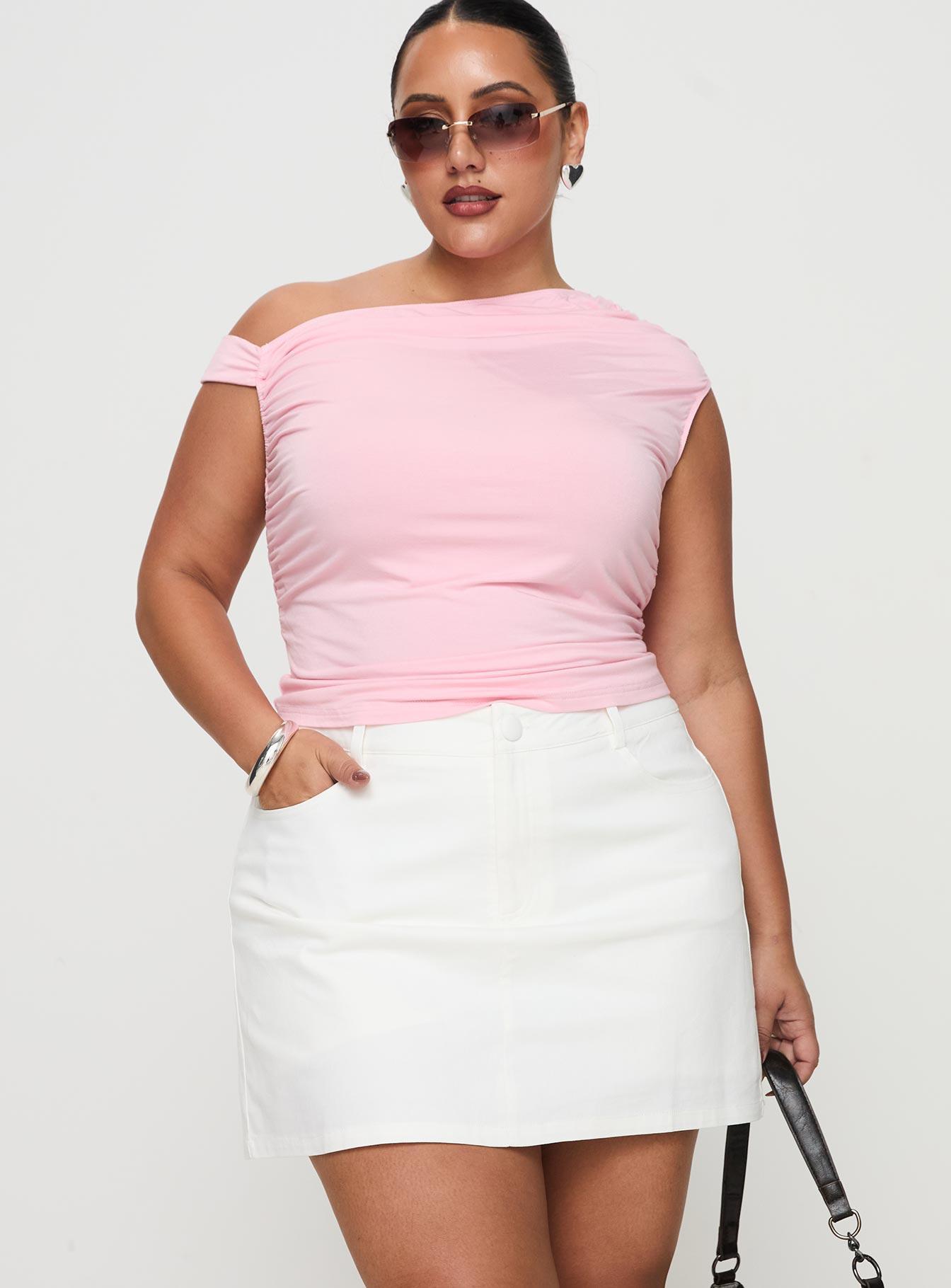 Returna Skort White Curve Product Image