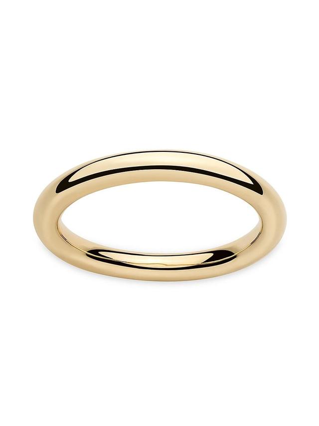 Womens Jamma 10K-Gold-Plated Bangle Product Image