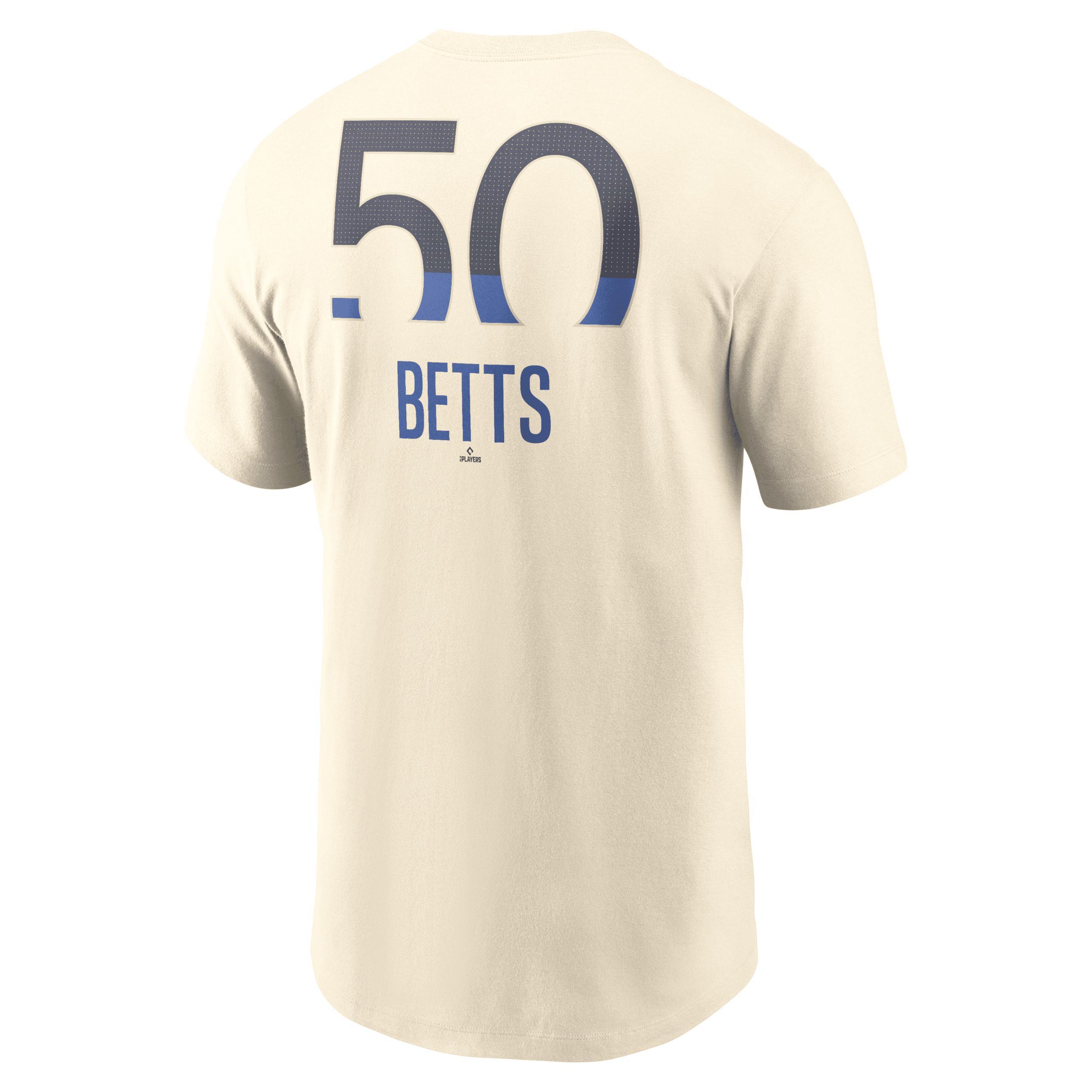 Mookie Betts Los Angeles Dodgers City Connect Fuse Nike Men's MLB T-Shirt Product Image