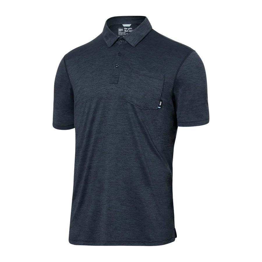 DropTemp™ All Day Cooling Short Sleeve Polo / Turbulence Heather Male Product Image