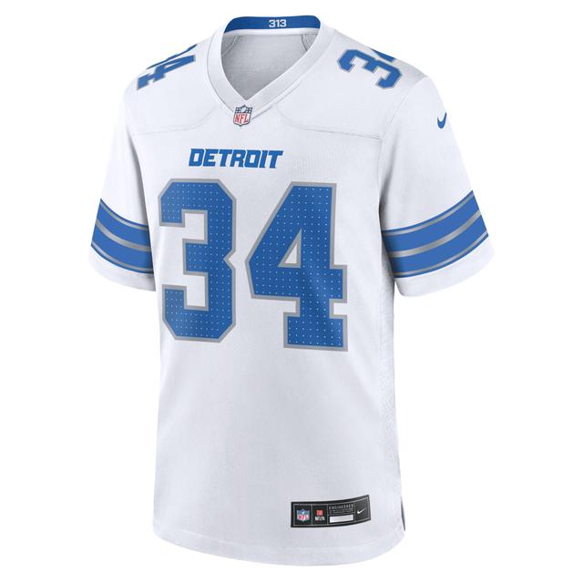 Alex Anzalone Detroit Lions Nike Mens NFL Game Football Jersey Product Image