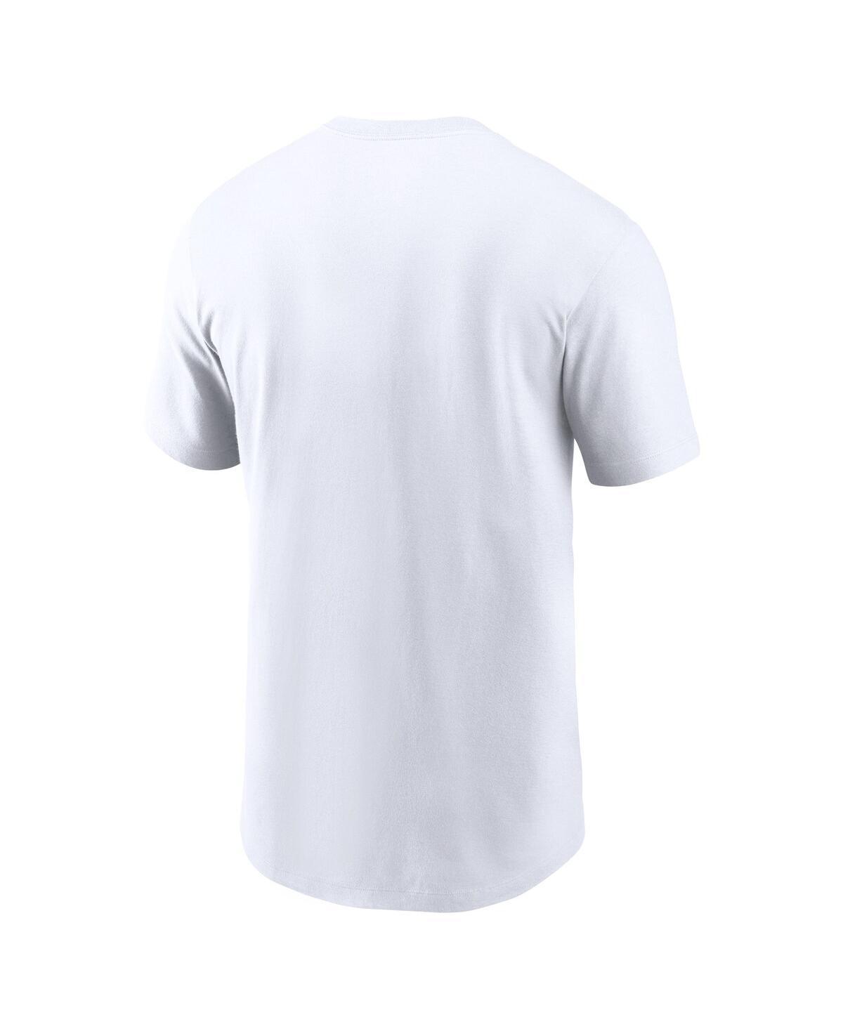 NIKE Men's White Georgia Bulldogs Primetime Evergreen Logo T-shirt Product Image