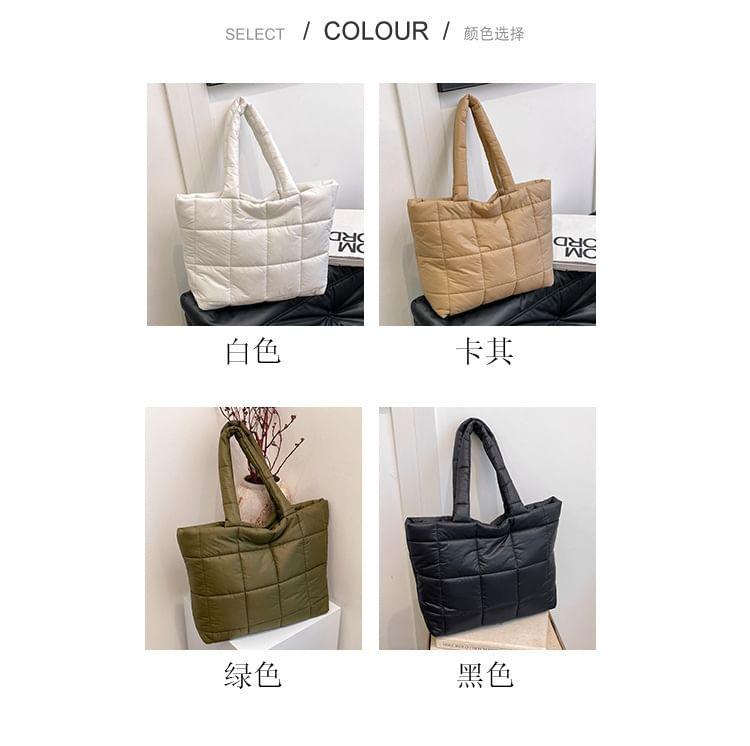 Quilted Tote Bag product image