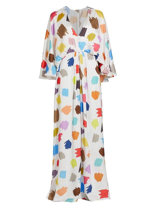 Womens Printed Maxi Dress Product Image