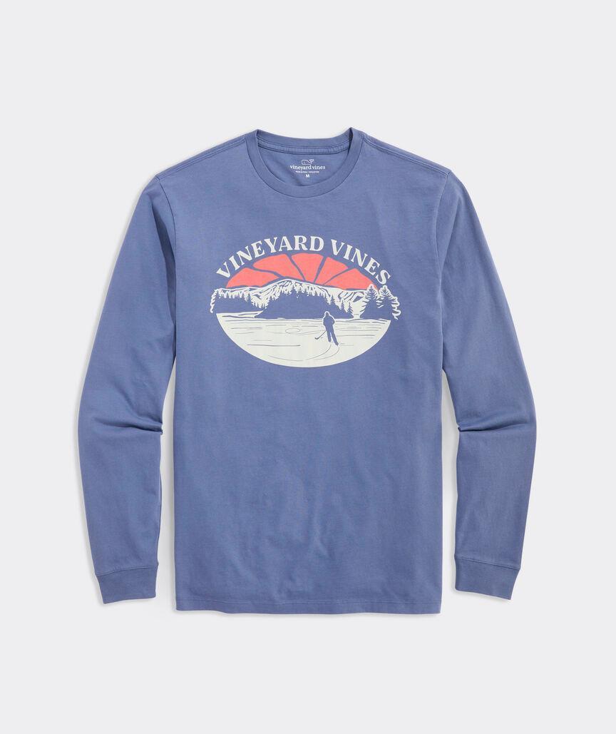 Pond Hockey Scenic Long-Sleeve Tee Product Image