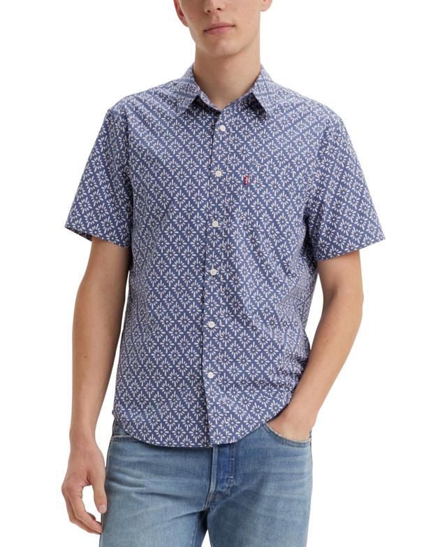 Mens Levis Short-Sleeve Classic Button-Up Shirt Product Image