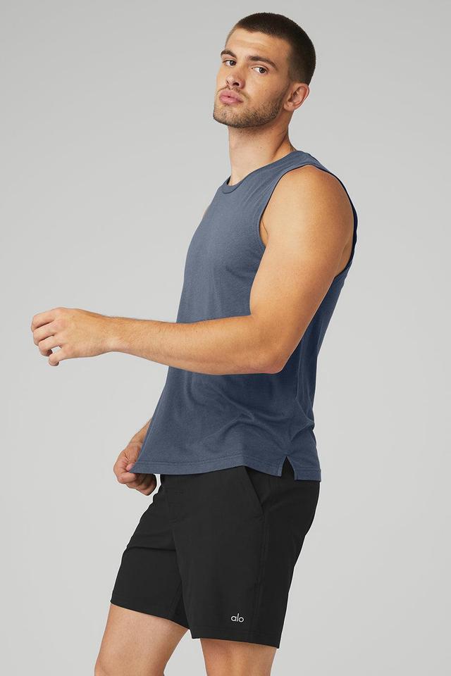 The Triumph Muscle Tank - Bluestone Male Product Image