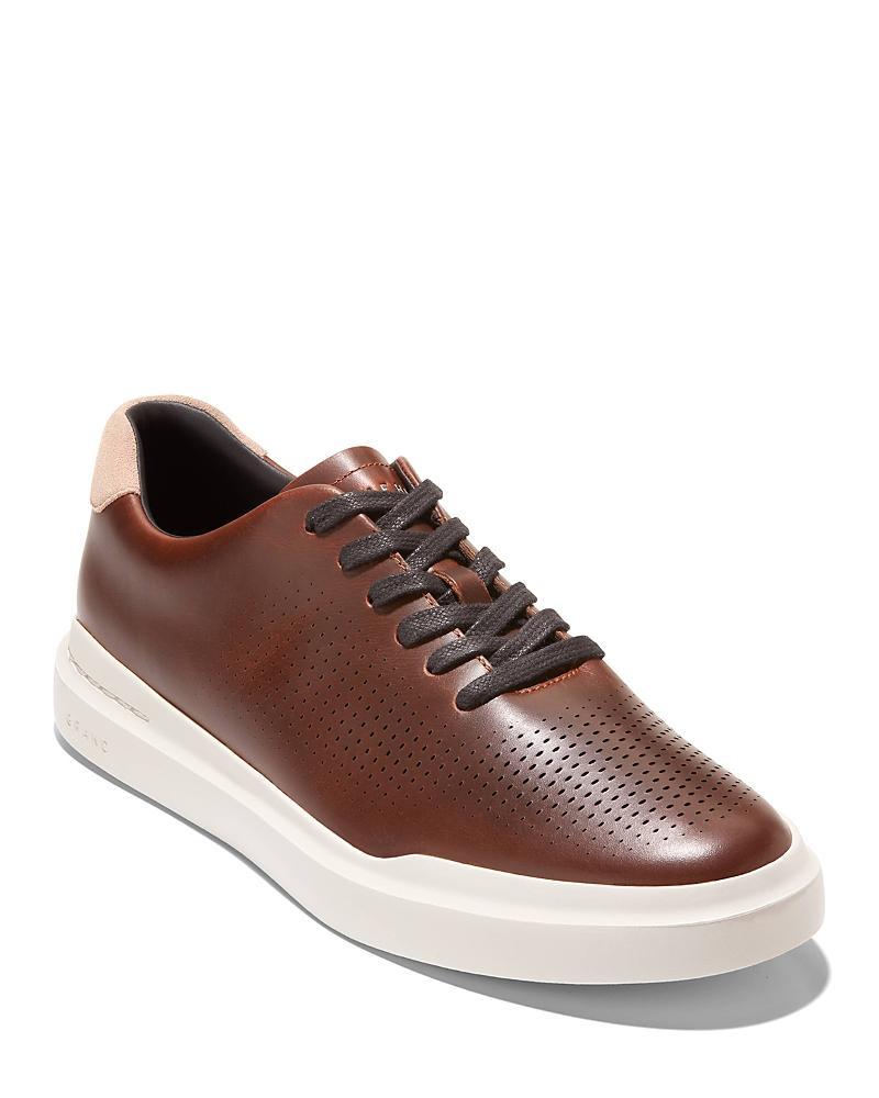 Cole Haan Mens GrandPr Rally Laser Cut Lace Up Sneakers Product Image