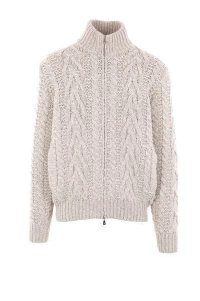 BRUNELLO CUCINELLI Sweaters In Mother Of Pearl Product Image