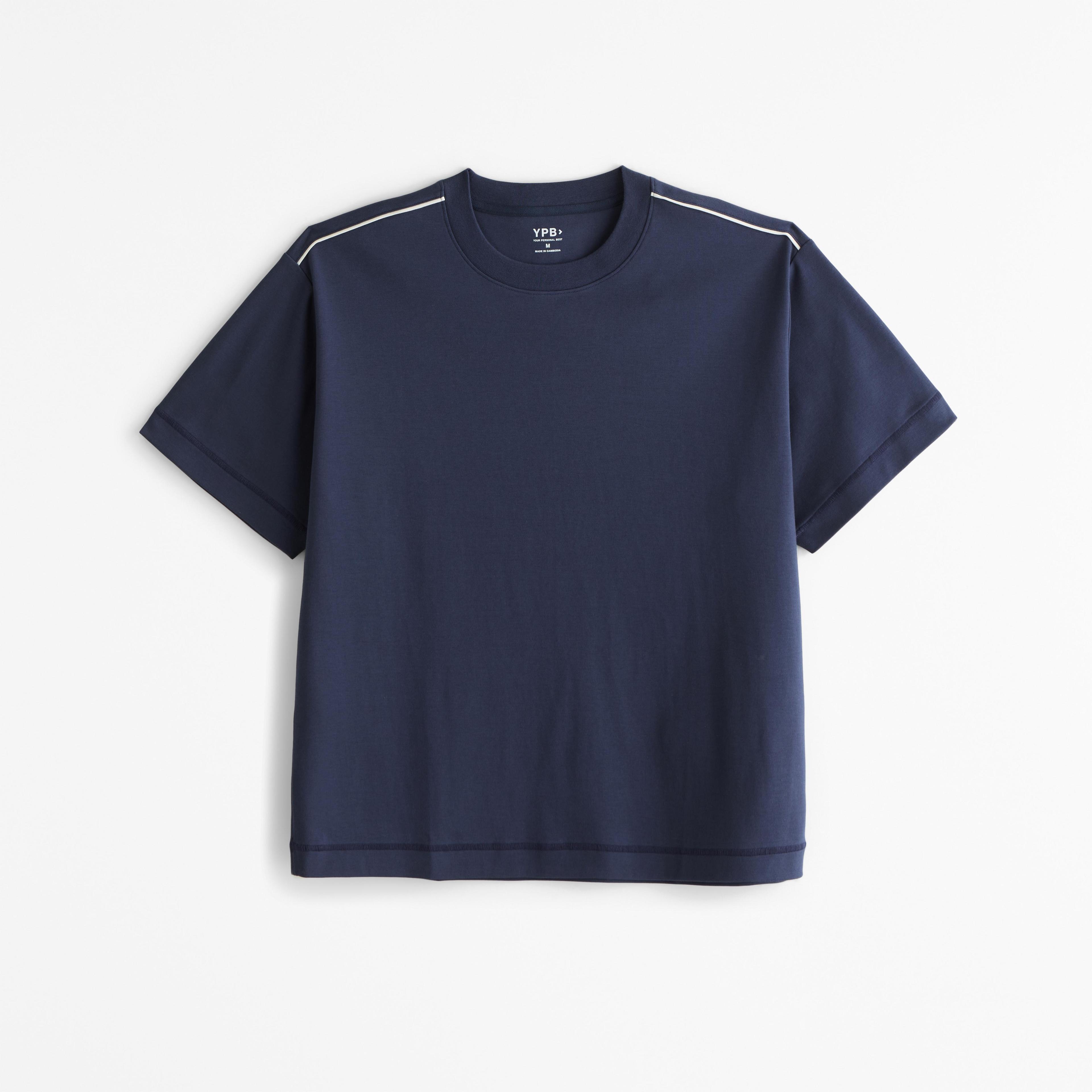 YPB Active Heavyweight Cotton Cropped Tee Product Image