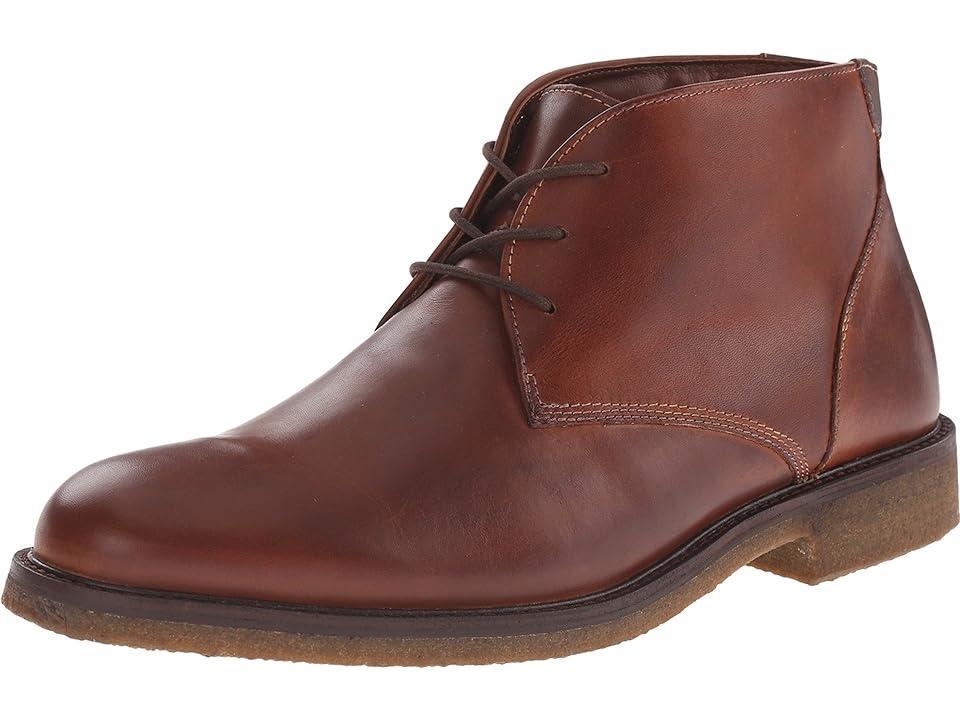 Johnston & Murphy Copeland Casual Chukka Boot (Red Oiled Full Grain) Men's Lace-up Boots Product Image