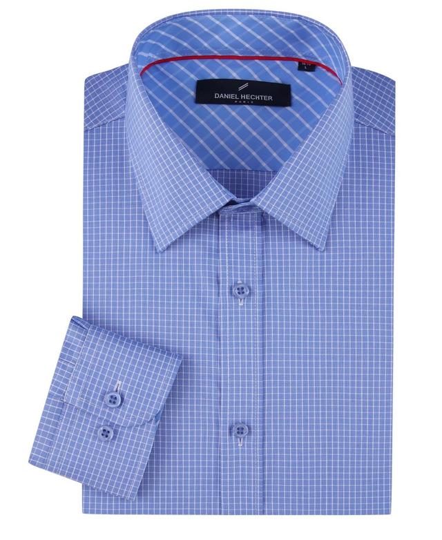 Daniel Hechter Mens Small Check Dress Shirt Product Image