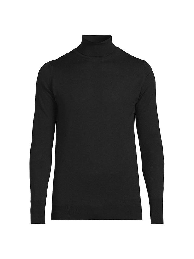 Mens Richards Wool Turtleneck Sweater Product Image