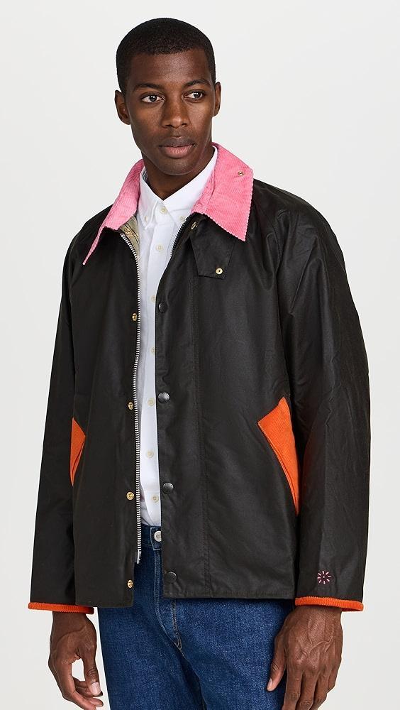 Flower Mountain Barbour x Flower Mountain Transport Wax Jacket | Shopbop Product Image