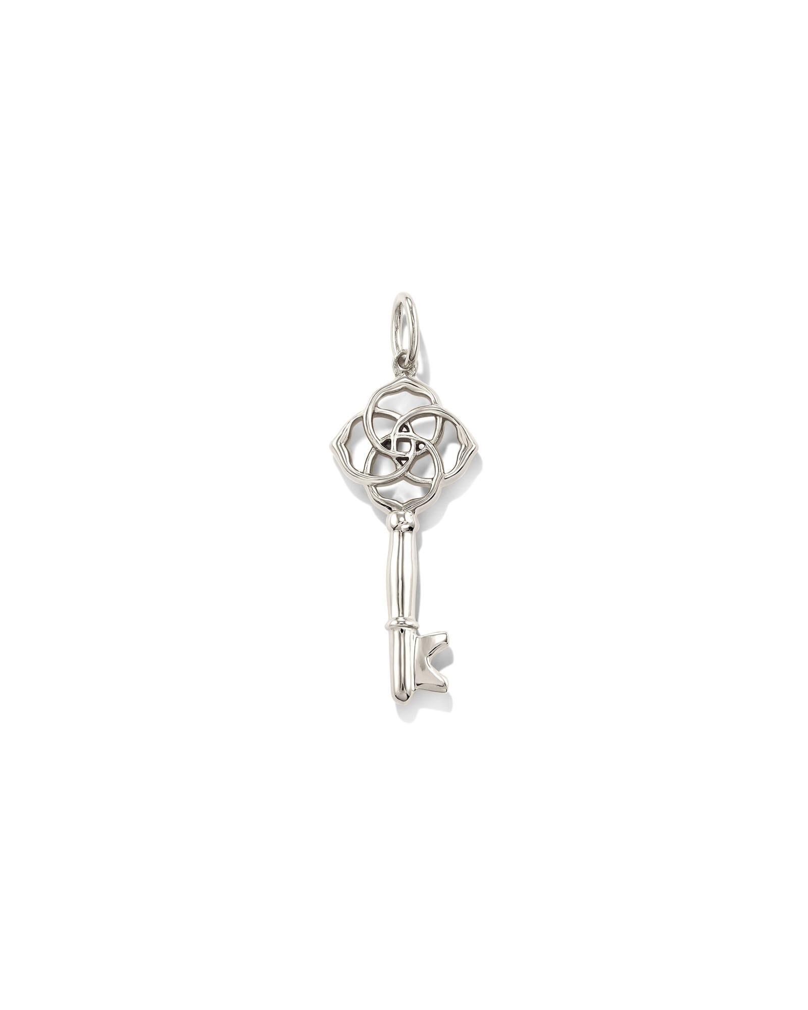 Kendra Scott Home & Shelter Charm in Sterling Silver | Metal Product Image