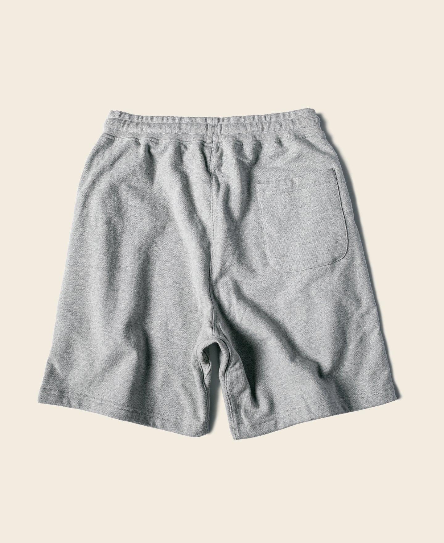 15 oz French Terry Sweat Shorts - Gray Product Image