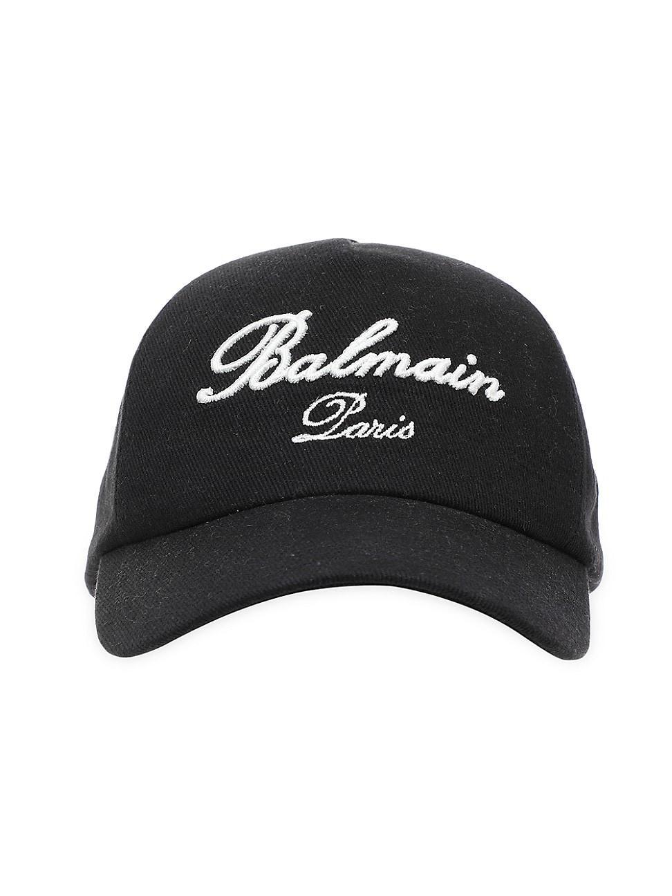 Mens Balmain Signature Cotton Cap Product Image