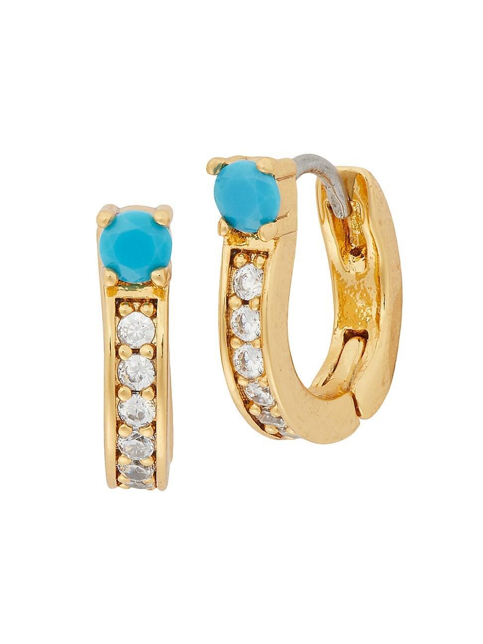 kate spade new york Precious Delights Huggie Hoop Earrings Product Image