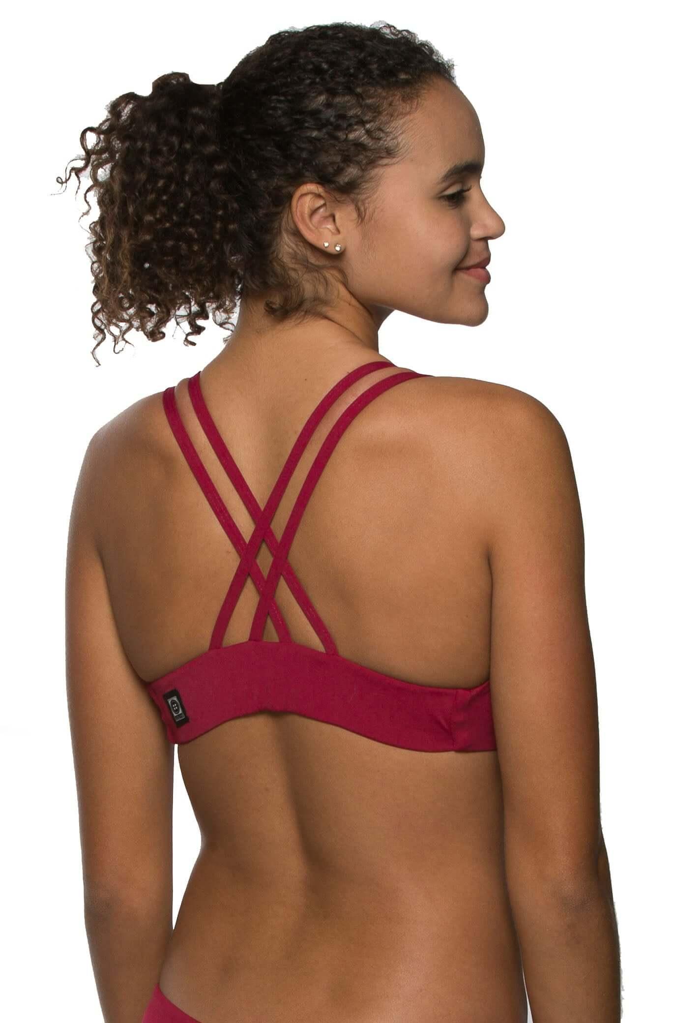 Fendrick Bikini Top - Cranberry Product Image